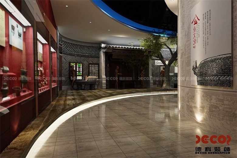 在企業(yè)展廳裝修中，如何利用色彩來(lái)傳達(dá)企業(yè)形象和品牌