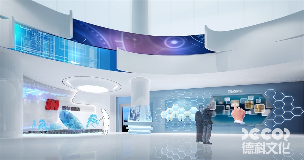 現(xiàn)代簡(jiǎn)約企業(yè)展廳設(shè)計(jì)如何提升客戶的品牌認(rèn)知度？